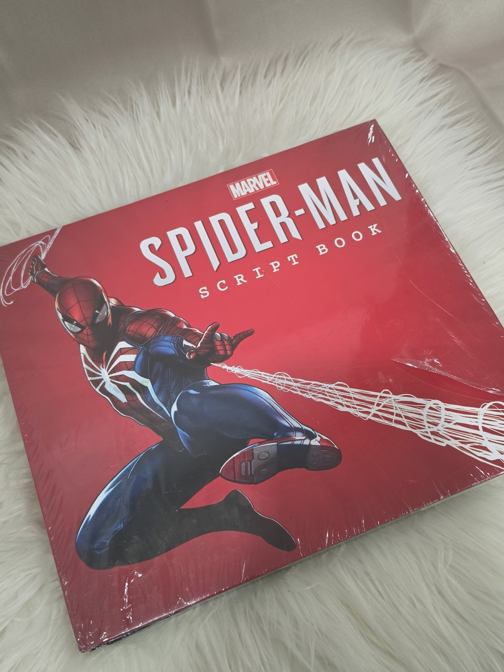 Marvel's Spider-Man Script Book,Brand new, factory-sealed hardcover edition